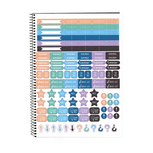 Caderno A4 Capa Dura Espiral OXFORD Classic Quadriculado 80 folhas 90g Preto