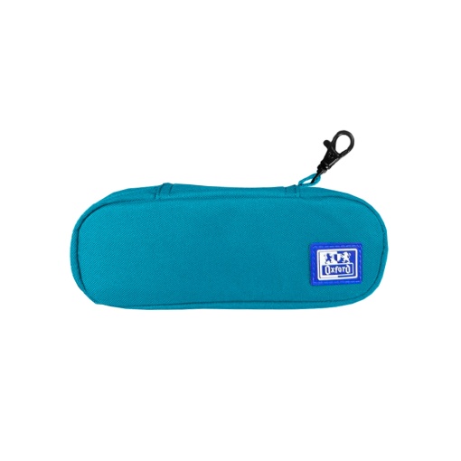 Estojo Escolar OXFORD B-hook Aqua