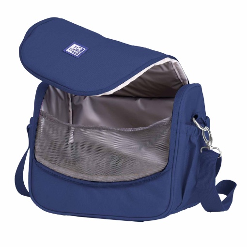 Lancheira Térmica OXFORD B-foodie Azul 25x22x16cm