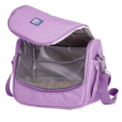 Lancheira Térmica OXFORD B-foodie Lavanda 25x22x16cm
