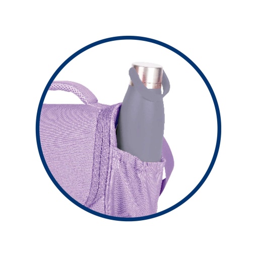 Lancheira Térmica OXFORD B-foodie Lavanda 25x22x16cm