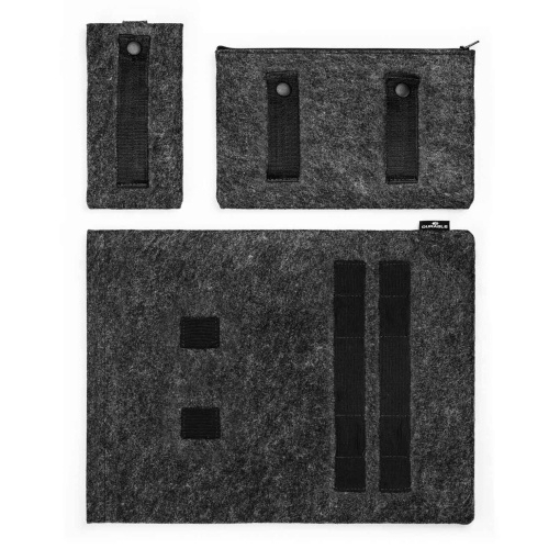 Bolsa para Portátil/Tablet 16,4'' DURABLE Effect 40,5x30cm Preta