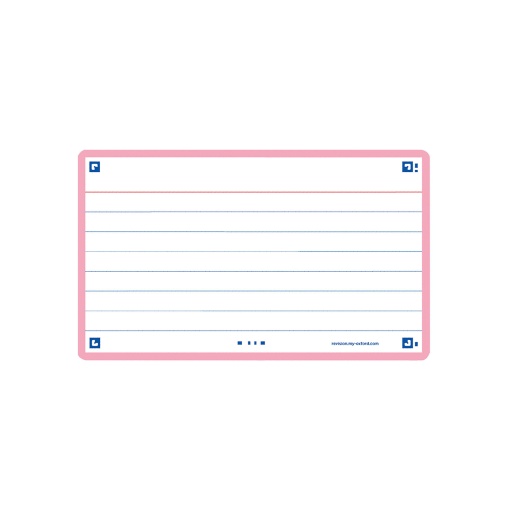 Flashcard 2.0 A7 pautado OXFORD rosa 30 unidades