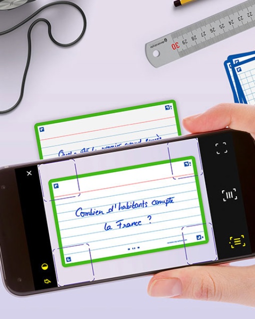 Flashcard 2.0 A7 pautado OXFORD verde 30 unidades