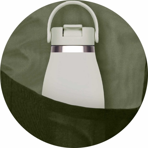 Mochila de viagem OXFORD Identity Executive caqui adaptável a trolley