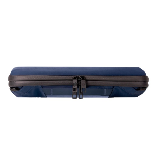 Oxford Identity 15.6" laptop bag, navy blue, trolley compatible.