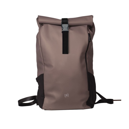 Mochila de Viagem OXFORD Identity Roll Top Castanha Adaptável a Trolley