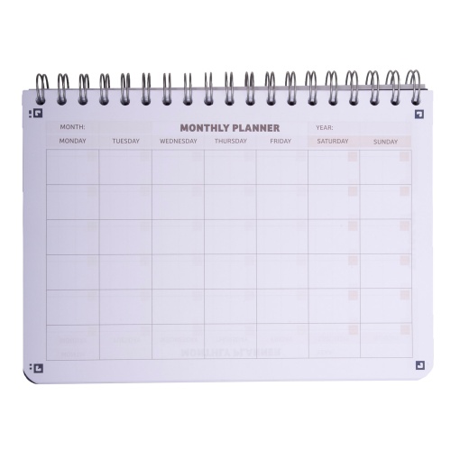 Caderno B5 capa dura espiral OXFORD Identity pontilhado 96 folhas sortido