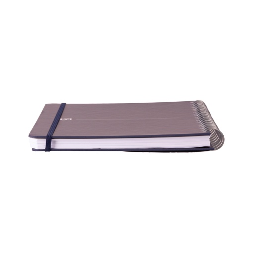 Caderno B5 capa dura espiral OXFORD Identity pontilhado 96 folhas sortido