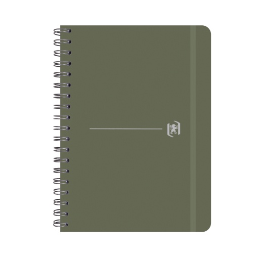 Caderno B5 capa dura espiral OXFORD Identity pontilhado 96 folhas sortido