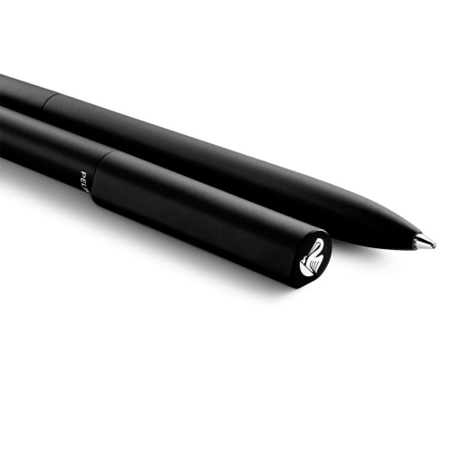 Esferográfica PELIKAN Ineo pedra preta com caixa de metal