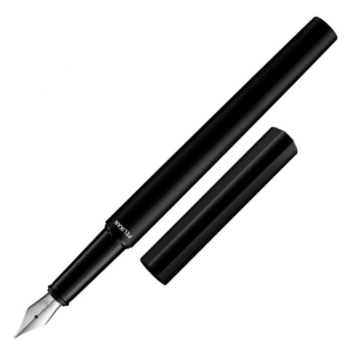 Caneta de Aparo PELIKAN Ineo Pedra Preta M com Caixa de Metal