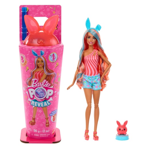 BARBIE Pop Reveal Série Animais Coelhinho MATTEL