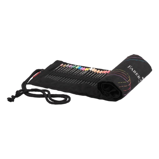 Lápis de Cor FABER-CASTELL Black Edition Longos (72 unidades)