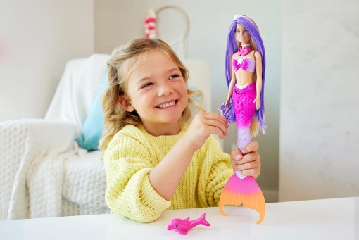 BARBIE Sereia Malibu Muda de Cor MATTEL