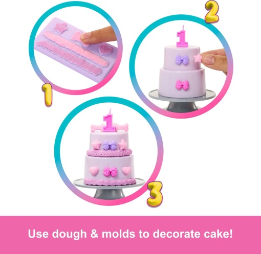 BARBIE Party Unboxed Roxo MATTEL