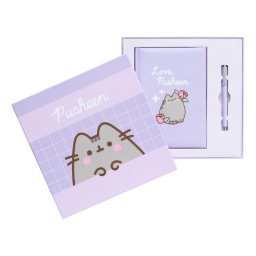 Conjunto Caderno A5 + Esferográfica PUSHEEN Moments