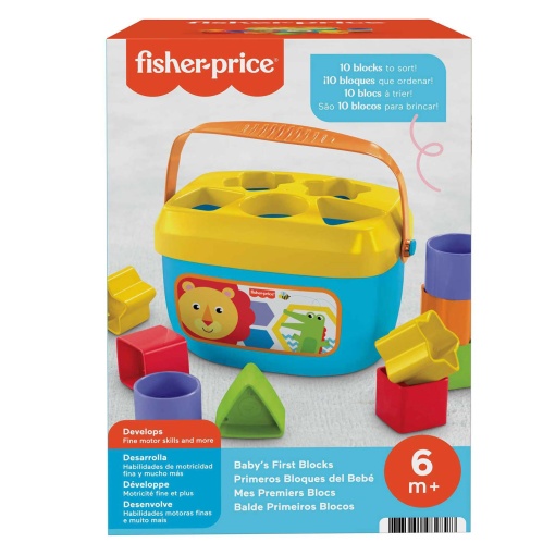 Balde primeiras formas FISHER-PRICE MATTEL