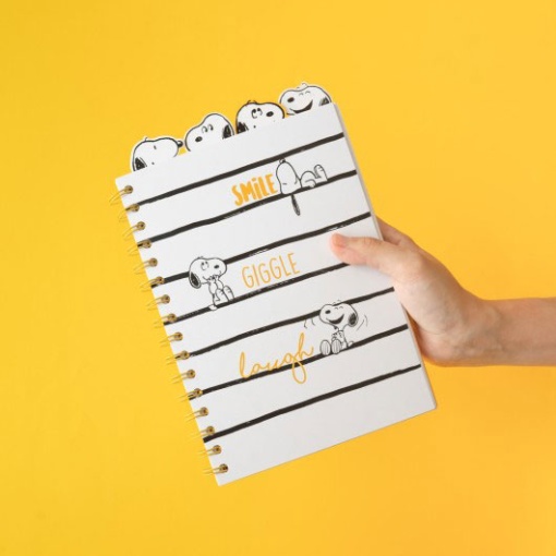 Bloco de notas A5 SNOOPY Lazy Days