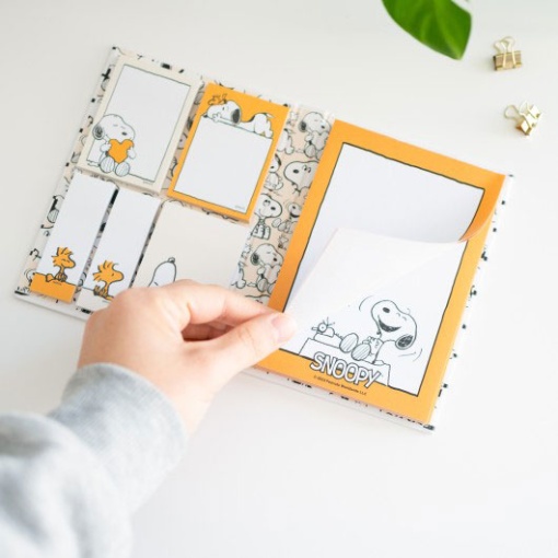 Bloco de notas Aderentes SNOOPY Lazy Days