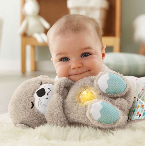 Peluche Lontra Dorme Bebé FISHER-PRICE MATTEL