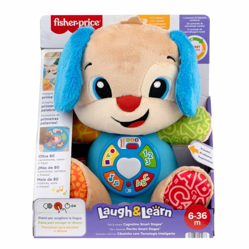 Peluche Cãozinho Ri e Aprende FISHER-PRICE MATTEL