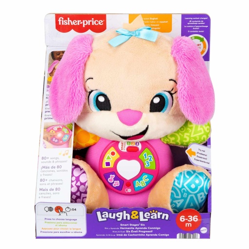 Peluche Cadelinha Ri e Aprende FISHER-PRICE MATTEL