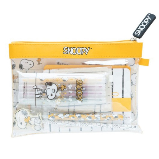 Conjunto Escolar SNOOPY 14 Peças