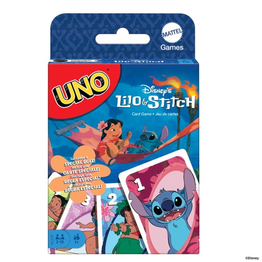 Uno Disney's Lilo & Stitch MATTEL Games
