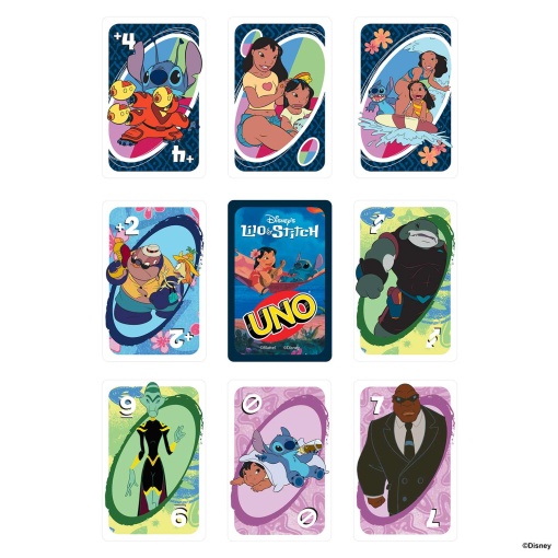 Uno Disney's Lilo & Stitch MATTEL Games