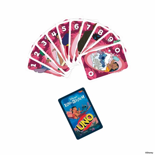 Uno Disney's Lilo & Stitch MATTEL Games
