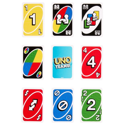 Uno Teams! MATTEL Games