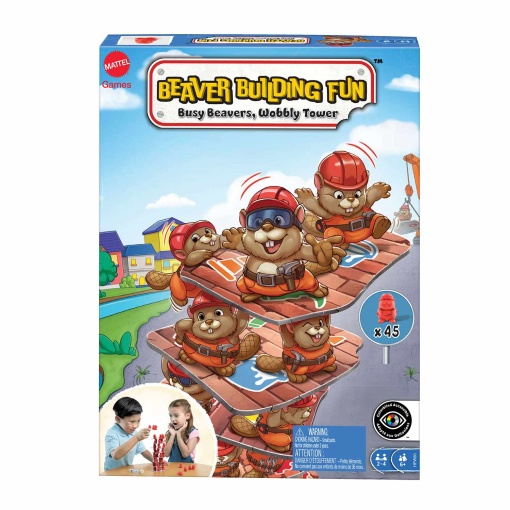 Construção Divertida com Castores MATTEL Games
