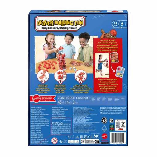 Construção Divertida com Castores MATTEL Games