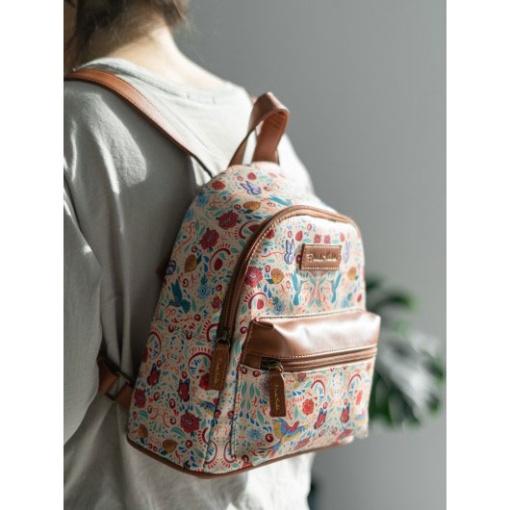 Mochila Frida Kahlo 2025 27x21x12cm