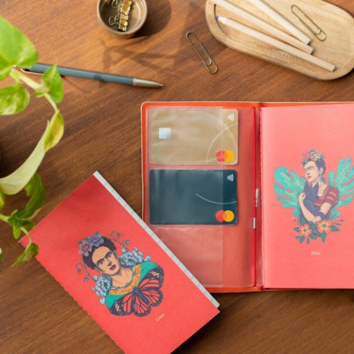 Bloco de notas Frida Kahlo Viva A Vida