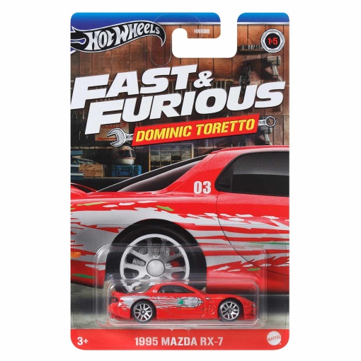 Hot Wheels Fast & Furious Carro miniatura sortido MATTEL HNR88