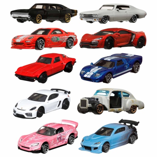 Hot Wheels Fast & Furious Carro miniatura sortido MATTEL HNR88