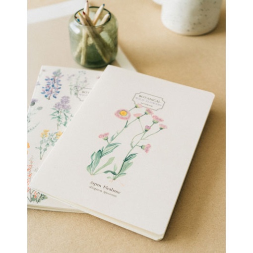 Conjunto 3 Cadernos A5 WILD Flowers