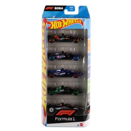 Hot Wheels Carro miniatura 5 unidades sortido MATTEL JGF58