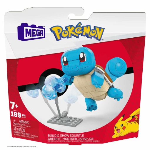 Mega POKEMON Construx Squirtle 199 peças MATTEL