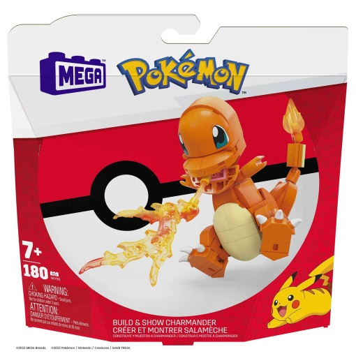Mega POKEMON Construx Charmander 180 peças MATTEL