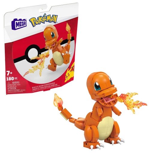 Mega POKEMON Construx Charmander 180 peças MATTEL