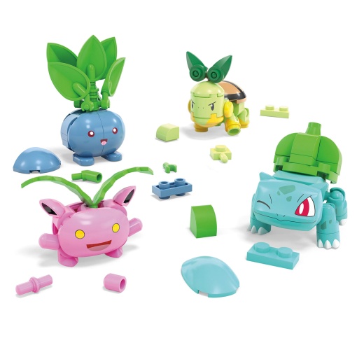 Mega POKEMON 4 bolas treino na relva MATTEL