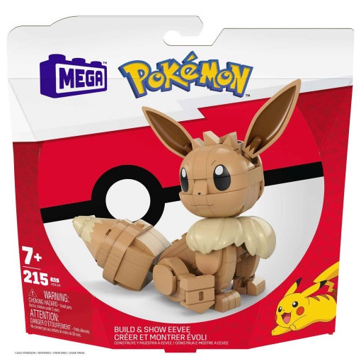 Mega POKEMON Eevee 215 peças MATTEL