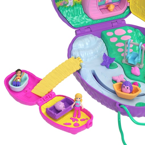 POLLY Pocket Mãe Ouriço e Bebé MATTEL