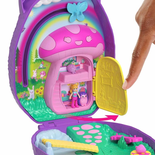 POLLY Pocket Mãe Ouriço e Bebé MATTEL