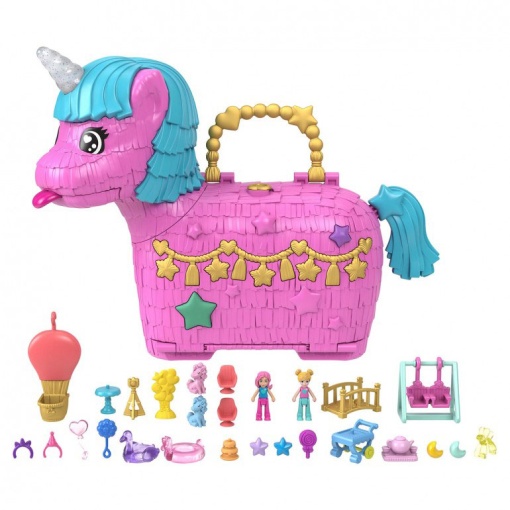 POLLY Pocket Terra da Diversão do Unicórnio MATTEL