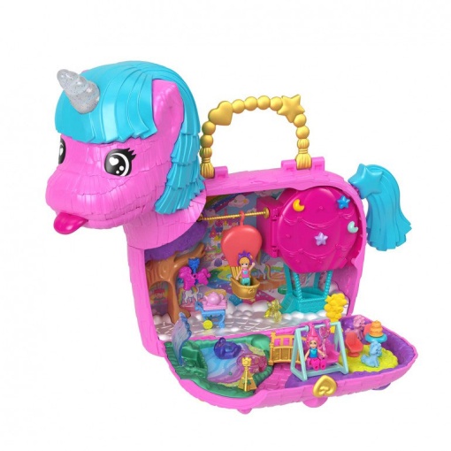 POLLY Pocket Terra da Diversão do Unicórnio MATTEL