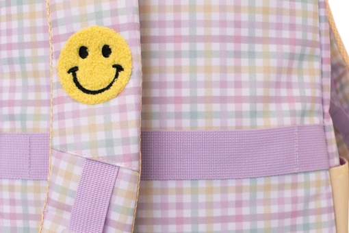 Mochila com lancheira FIRMO Eco Sparkle Smiles 45x31x18cm